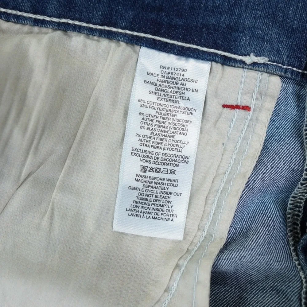 True Religion Billy Relaxed Bootcut Jean Men 36x34 Bootcut Spellout Streetwear
